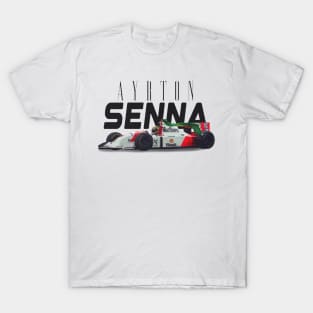 Ayrton Senna Racing Car T-Shirt